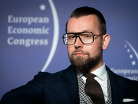 Dawid Jakubowicz (CEO, Ciech SA) during the European Economic Congress in Katowice, Poland on April 25, 2022 (