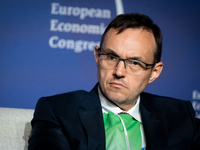 Piotr Krupa (CEO, KRUK SA) during the European Economic Congress in Katowice, Poland on April 25, 2022 (