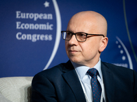 Marek Staszek (CEO, DB Cargo Polska) during the European Economic Congress in Katowice, Poland on April 25, 2022 (