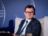 Tomasz Jurkanis (Partner, McKinsey & Company) during the European Economic Congress in Katowice, Poland on April 25, 2022 (