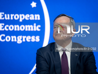 Lech Zak (Vice President of the Board for Strategy and Development, Enea SA) during the European Economic Congress in Katowice, Poland on Ap...