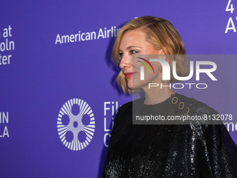 NEW YORK, NEW YORK - APRIL 25: 47th Chaplin Award Recipient Cate Blanchett attends the 47th Chaplin Award Gala honoring Cate Blanchett at Al...