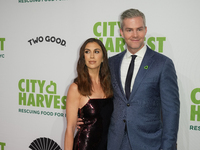 NEW YORK, NEW YORK - APRIL 26: Emilia Serhant and Ryan Serhant attend the City Harvest Presents The 2022 Gala: Red Supper Club at Cipriani 4...