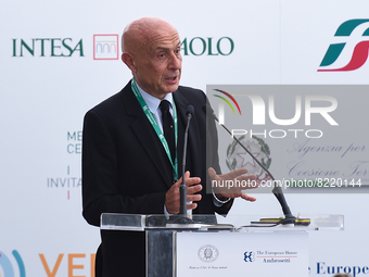 Marco Minniti  President, Med-Or Foundationg at the 1st edition of ”Verso Sud” organized by the European House - Ambrosetti in Sorrento, Nap...