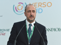 Manuel Besteiro Galindo President, General Assembly, Mediterranean Rail Freight Corridor at the 1st edition of ”Verso Sud” organized by the...
