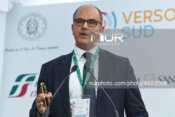 Fabrizio Favara Chief Strategy Officer, Ferrovie dello Stato Italiane at the 1st edition of ”Verso Sud” organized by the European House - Am...