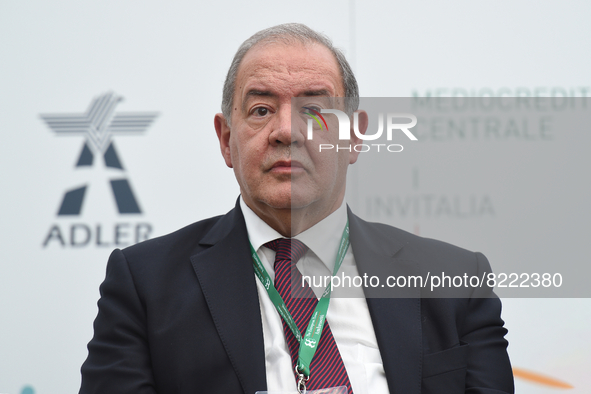 Antonio Costa Silva Minister of the Economy and the Sea, Portugal at the 1st edition of ”Verso Sud” organized by the European House - Ambros...