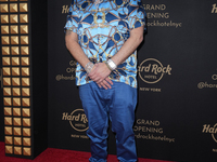 NEW YORK, NEW YORK - MAY 12: Fat Joe arrives at the grand opening of Hard Rock Hotel Times Square on May 12, 2022 in New York City. (