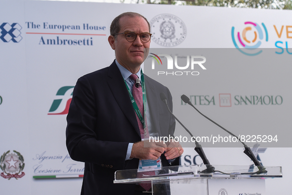 Massimiliano Giansanti President, Confagricoltura at the 1st edition of ”Verso Sud” organized by the European House - Ambrosetti in Sorrento...