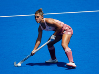Agustina Gorzelany of Argentina in action during the FIH Hockey Pro League Women game between Spain and Argentina at Estadio Betero, May 15,...