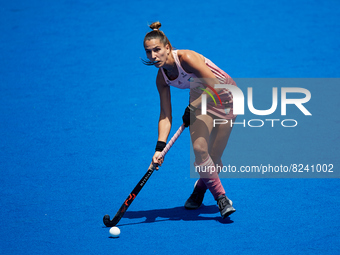 Sofia Toccalino of Argentina in action during the FIH Hockey Pro League Women game between Spain and Argentina at Estadio Betero, May 15, 20...
