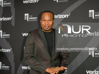 NEW YORK, NEW YORK - MAY 16: Roy Wood Jr. attends the 26th Annual Webby Awards at Cipriani Wall Street on May 16, 2022 in New York City. (