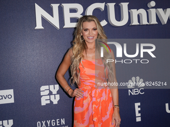 NEW YORK, NEW YORK - MAY 16: Lindsay Hubbard attend the 2022 NBCUniversal Upfront at Mandarin Oriental Hotel on May 16, 2022 in New York Cit...