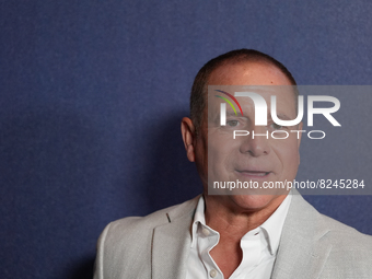 NEW YORK, NEW YORK - MAY 16: Christopher Meloni attend the 2022 NBCUniversal Upfront at Mandarin Oriental Hotel on May 16, 2022 in New York...
