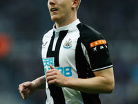  Matt Targett of Newcastle United looks on during the Premier League match between Newcastle United and Arsenal at St. James's Park, Newcast...