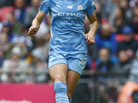LONDON, ENGLAND - MAY 15:Lucy Bronze of Manchester City WFC  during Women's  FA Cup Final between Chelsea Women and Manchester City Women  a...