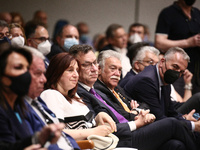 Albert Burla commemoration ceremony to the honorary president of the Greek-Israeli Friendship Association, in the Ceremony Hall of the Arist...