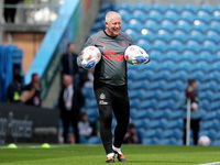 Newcastle United's head goalkeeping coach Simon Smith during the Premier League match between Burnley and Newcastle United at Turf Moor, Bur...