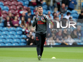  Newcastle United gaolkeeping coach Adam Bartlett  during the Premier League match between Burnley and Newcastle United at Turf Moor, Burnle...
