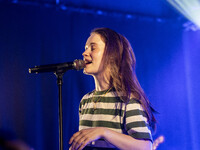 Sigrid performs live at Santeria Toscana 31 on June 1, 2022 in Milan, Italy. (