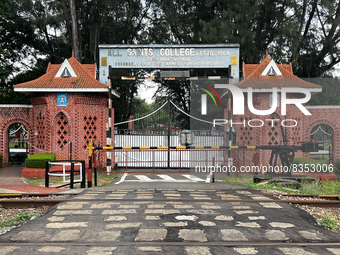 All Saints College in Thiruvananthapuram (Trivandrum), Kerala, India on May 12, 2022. (