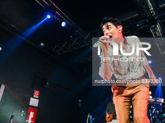 Eric Nam in concert at Magazzini Generali in Milano, Italy, on June 12 2022. Eric Nam is an American singer, songwriter, and television host...