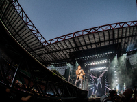 Cesare Cremonini performs live at Stadio Meazza San Siro in Milan for the CREMONINI STADI 2022 (
