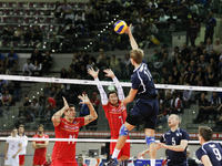 timo tammemaa during the european championships man  match between france and estonia at palavela on october 10, 2015 in torino, italy.  (