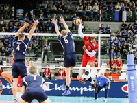 earvin ngapet during the european championships man  match between france and estonia at palavela on october 10, 2015 in torino, italy.  (