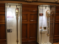 The Mace and the original  Mace of Upper Canada on display inside the Ontario Legislative Building in Toronto, Ontario, Canada, on June 20,...