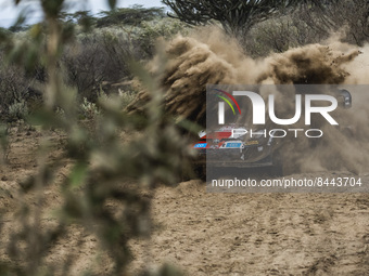 01 OGIER Sebastien (fra), VEILLAS Benjamin (fra), Toyota Gazoo Racing WRT, Toyota GR Yaris Rally 1, action during the Safari Rally Kenya 202...