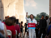 House Speaker Nancy Pelosi (D-CA) speaks at the kick-off rally for the 2022 annual conference of the National Urban League at the Martin Lut...