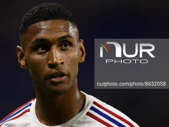Tete of Olympique Lyonnais during the Ligue 1 match between Olympique Lyonnais and AC Ajaccio at Groupama Stadium on August 5, 2022 in Lyon,...