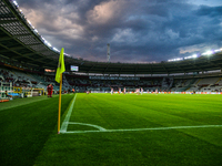 A general view of Stadio Olimpico Grande Torino during the Coppa Italia football match between Torino FC and Palermo, at Stadio Olimpico Gra...
