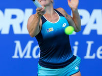 Katerina Siniakova (CZE) during the ITF Women's World Tennis Tour in Kozerki, Poland, on August 7, 2022. (