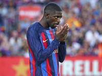 Ousmane Dembele during the match between FC Barcelona and Pumas UNAM, corresponding to the Joan Gamper tropphy, played at the Spotify Camp N...