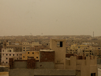 Sandstorm in Cairo, Egypt, on October 23, 2015. (