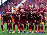 Players of CFR Cluj - group photo before UEFA Europa Conference League, 3rd preliminary round: CFR Cluj v. Şahtior Soligorsk, 11 August 2022...