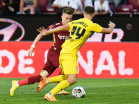 Claudiu Petrila in action during UEFA Europa Conference League, 3rd preliminary round: CFR Cluj v. Şahtior Soligorsk, 11 August 2022,Dr Cons...