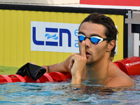 Thomas Ceccon (ITA) during European Aquatics Championships Rome 2022 at the Foro Italico on 17 August 2022. (