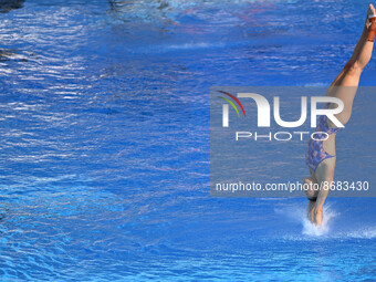 MCGING Ciara (IRL) during the LEN European Diving Championships finals on 17th August 2022 at the Foro Italico in Rome, Italy. (