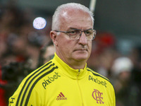 Flamengo coach Dorival Júnior during the match between Athletico PR and Flamengo for the Brazlian Cup Quarterfinals - 2and Leg at Arena da B...