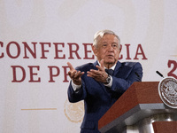 Mexican President, Andres Manuel Lopez Obrador, gave his morning news conference at the National Palace. During the event he spoke about the...