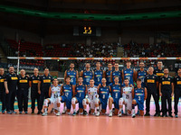 team Italy during the Volleyball Intenationals DHL Test Match Tournament - Italy vs USA on August 18, 2022 at the Cuneo in Cuneo, Italy (