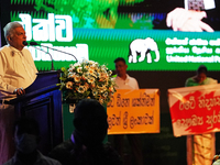 The United National Party leader, President Ranil Wickremesinghe, addresses his party community and guests. September 06, 2022 Colombo, Sri...