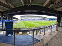 General view of Boundary Park before the Vanarama National League match between Oldham Athletic and Chesterfield at Boundary Park, Oldham on...