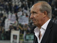 The coach of Torino fc team Giampiero Ventura before the serie A match between Juventus FC and Torino FC at the Juventus Stadium on october...