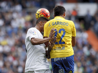SPAIN, Madrid:Real Madrid's Brazilian defender Danilo and UD Las Palmas Spanish Defender Javier Garrido  during the Spanish League 2015/16 m...