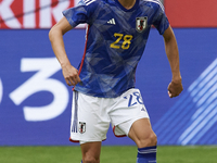 Hiroki Ito centre-back of Japan and VfB Stuttgart in action during the international friendly match between Japan and United States at Merku...