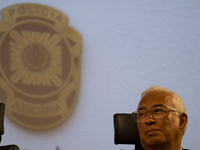 Prime Minister, Antonio Costa at the ceremony of the new Inspectors of the Judiciary Police, on September 26, 2022, in Lisbon, Portugal.
The...